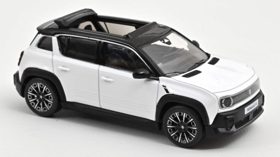 Norev - RENAULT 4 E-TECH ELECTRIC 2025 GLACIER WHITE 1:43 - Cod. NV510062