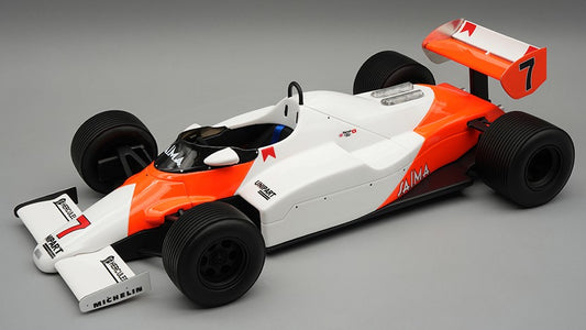 Tecnomodel - MCLAREN MP4/1C N.7 MONACO GP 1983 J.WATSON (RAIN TYRES) 1:18 - Cod. TMD18385D