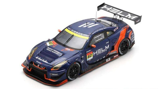 Spark Model - HELM MOTORSPORTS GT-R N.62 SUPER GT300 2024 HIRATE-HIRAKI-R.HIRAKI 1:43 - Cod. SGT180