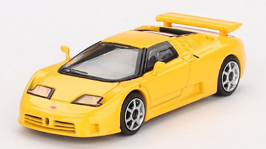Mini Gt - BUGATTI EB110 SUPER SPORT 1995 GIALLO 1:64 - Cod. MGT00866