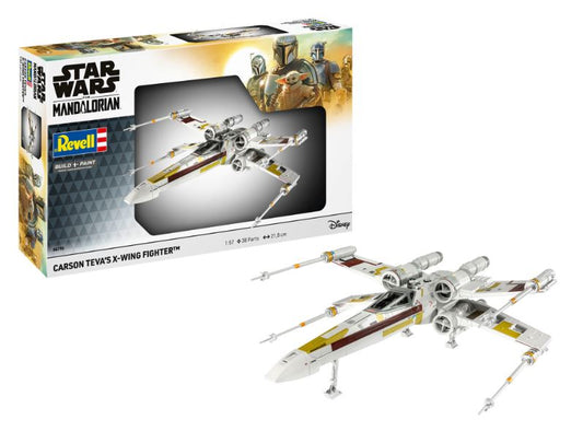 Revell - STAR WARS THE MANDALORIAN: CARSON TEVA'S X-WING FIGHTER KIT 1:57 - Cod. RV06790