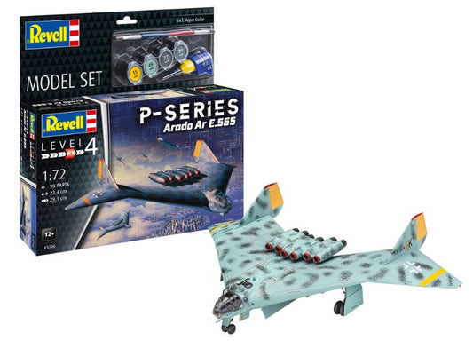 Revell - MODEL SET ARADO AR E.555 P-SERIES KIT 1:72 - Cod. RV63790