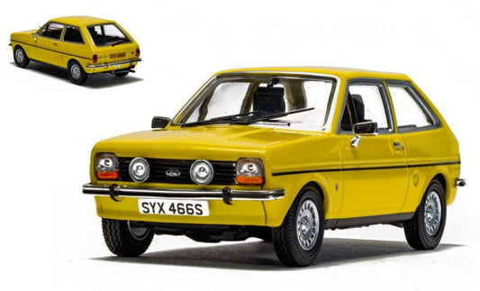 Vanguards - FORD FIESTA MkI 1.1 GHIA SIGNAL YELLOW 1:43 - Cod. VA12513