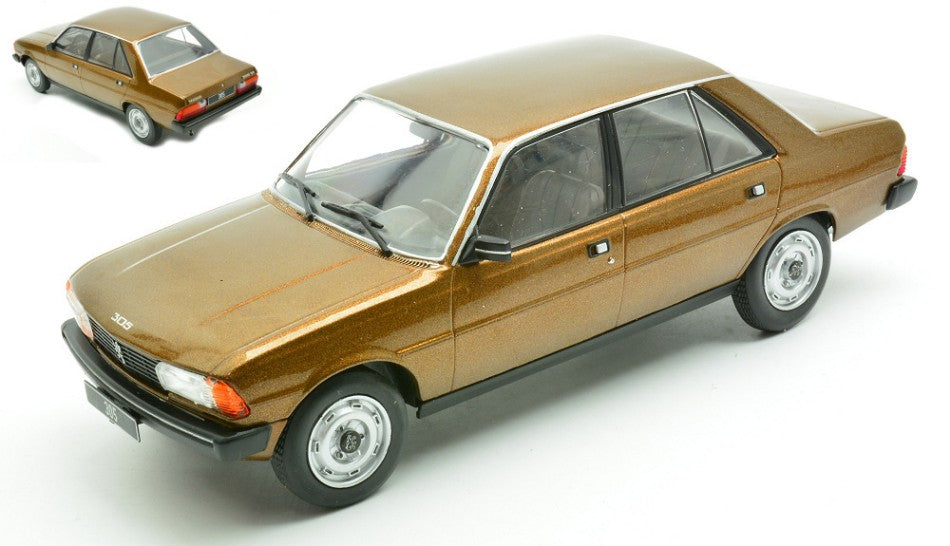 Whitebox - PEUGEOT 305 1977 BROWN 1:24 - Cod. WB124243