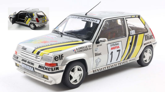 Solido - RENAULT 5 GT TURBO MK2 N.17 TOUR DE CORSE 1989 A.OREILLE 1:18 - Cod. SL1810005