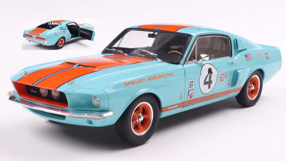 Solido - SHELBY GT500 N.4 RACING TRIBUTE 1967 1:18 - Cod. SL1802911