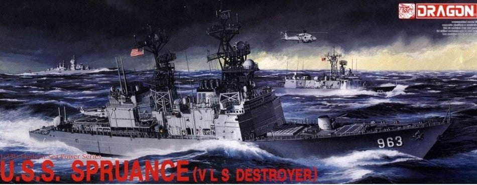 Dragon - U.S.S. SPRUANCE DDG-963 KIT 1:350 - Cod. D1006