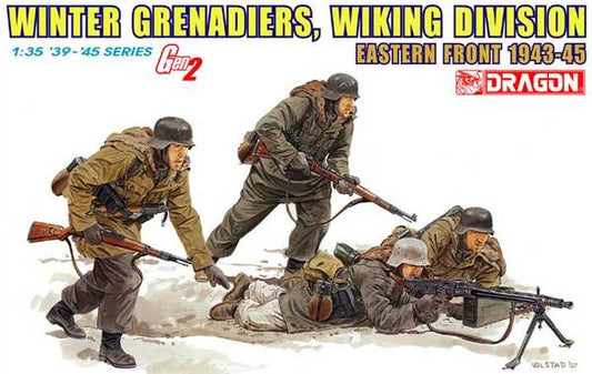 Dragon - WINTER GRENADIERS WIKING DIVISION EASTERN FRONT 1944-45 KIT 1:35 - Cod. D6372