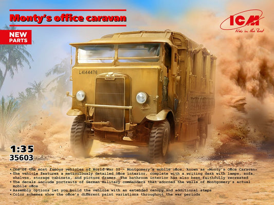 Icm - SIR BERNARD MONTGOMERY'S LEYLAND RETRIEVER KIT 1:35 - Cod. ICM35603