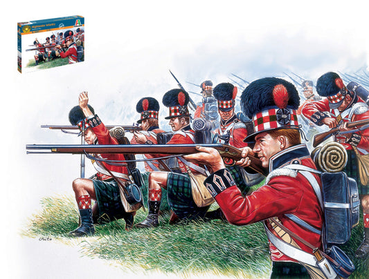 Italeri - GRENADIERS HIGHLINDER INFANTRY KIT 1:72 - Cod. IT6004