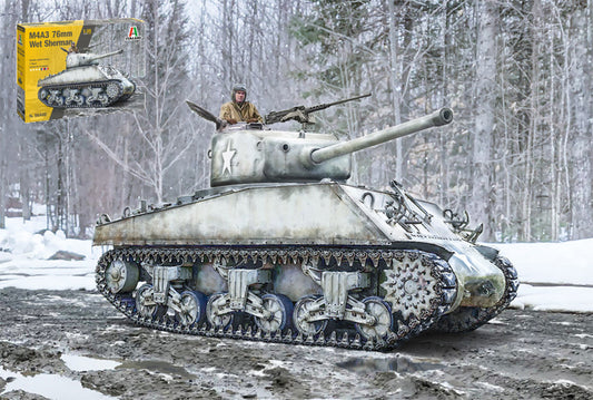 Italeri - M4A3 76mm "WET" SHERMAN KIT 1:35 - Cod. IT96440