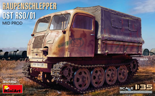 Miniart - RAUPENSCHLEPPER OST RSO/01 MID PROD.KIT 1:35 - Cod. MIN35480