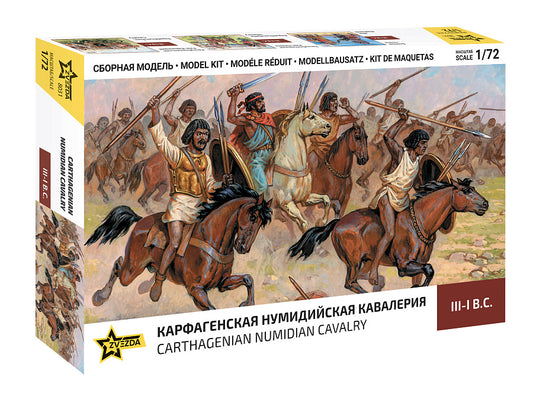Zvezda - CARTHAGINIAN CAVALRY 1:72 - Cod. Z8031