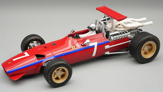 Tecnomodel - FERRARI 312F1/68 WATKINS GLEN GP 1968 D.BELL W/DRIVER 1:18 - Cod. TMD18317D