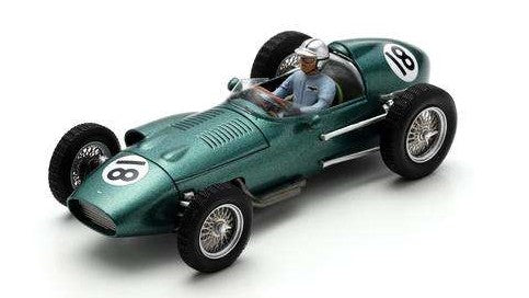 Spark Model - ASTON MARTIN DBR5 N.18 GR.BRITAIN GP 1960 ROY SALVADORI 1:43 - Cod. S8145