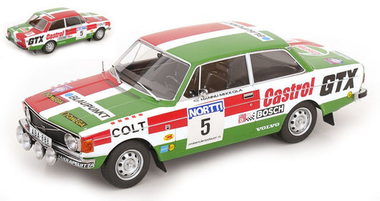 Modelcargroup - VOLVO 142 N.5 1000 LAKES RALLY 1973 MIKKOLA-RAUTANEN 1:18 - Cod. MCG18529