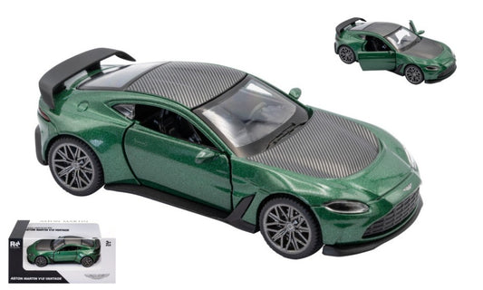 Re.el.toys - ASTON MARTIN V12 VANTAGE GREEN/BLACK 1:43 - Cod. RE0806GB