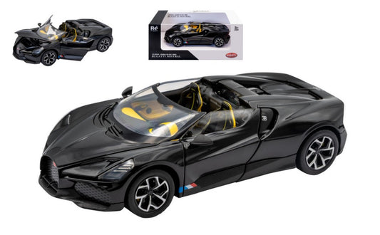 Re.el.toys - BUGATTI MISTRAL BLACK 1:24 - Cod. RE0814BK