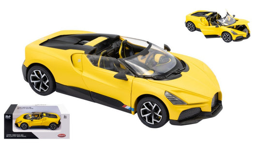 Re.el.toys - BUGATTI MISTRAL MATT YELLOW 1:24 - Cod. RE0814Y