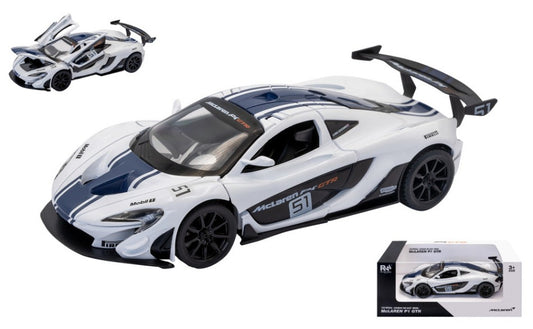 Re.el.toys - MC LAREN P1 GTR N.51 WHITE 1:24 - Cod. RE0828W