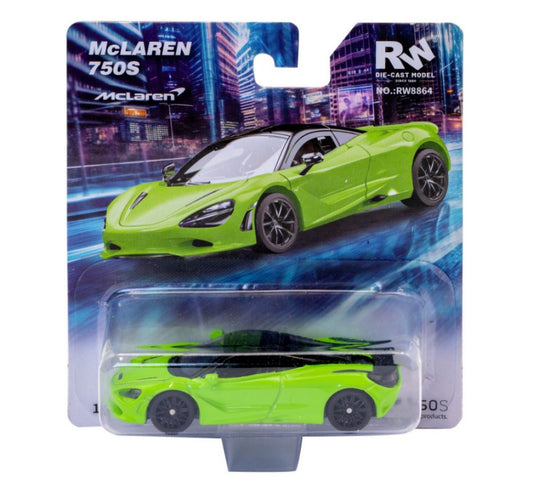 Re.el.toys - MC LAREN 750S GREEN BLISTER 1:64 - Cod. RE0843G
