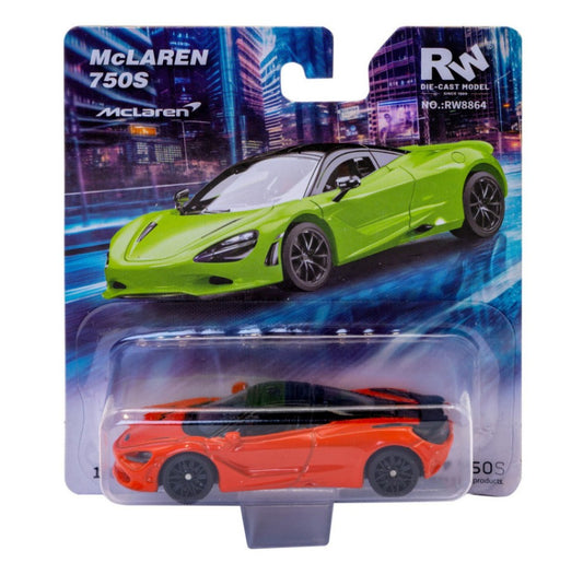 Re.el.toys - MC LAREN 750S ORANGE BLISTER 1:64 - Cod. RE0843OR