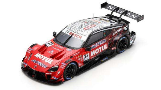 Spark Model - MOTUL AUTECH N.23 SUPER GT500 2023 T.MATSUDA-R.QUINTARELLI 1:18 - Cod. 18SGT003