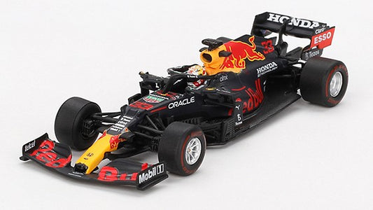 Mini Gt - REB BULL RB16B N.33 WINN.ABU DHABI GP 2021 M.VERSTAPPEN 1:64 - Cod. MGT00835