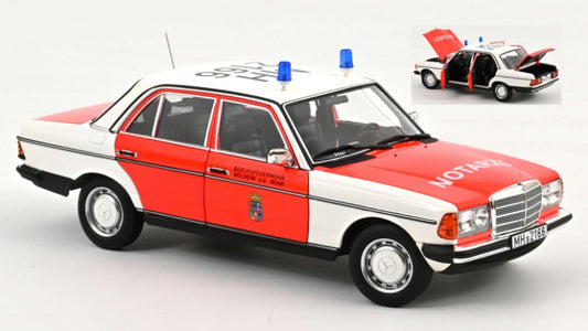 Norev - MERCEDES 200 1984 EMERCENCY AMBULANCE 1:18 - Cod. NV183834