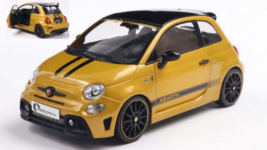 Solido - FIAT NUOVA 500 ABARTH 595 2022 MET.YELLOW/BLACK 1:18 - Cod. SL1811306