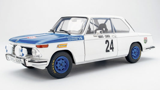 Solido - BMW 2002 Ti N.24 RALLY MONTECARLO 1969 NIGHT VERSION MAKINEN-EASTER 1:18 - Cod. SL1808603