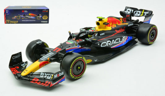 Burago - RED BULL RB19 N.11 SERGIO PEREZ 2023 AUSTIN GP 1:24 - Cod. BU28030PA