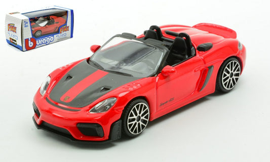 Burago - PORSCHE 718 SPYDER RS 2024 RED 1:43 - Cod. BU30472R
