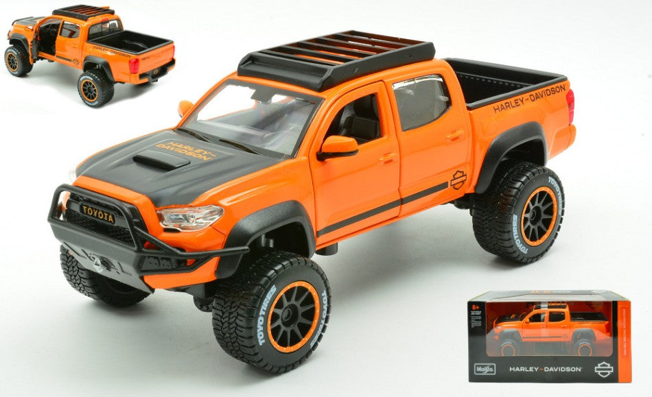 Maisto - TOYOTA TACOMA TRD PRO 2023 HARLEY DAVIDSON 1:24 - Cod. MI32275