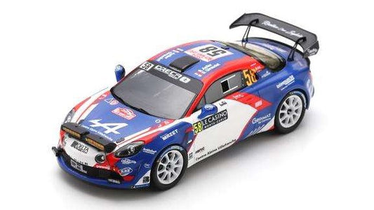 Spark Model - ALPINE A110 N.58 RALLY MONTE CARLO 2024 ASTIER-GIRAUDET 1:43 - Cod. S6856