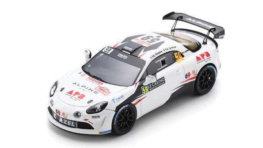 Spark Model - ALPINE A110 N.59 2nd RALLY MONTE CARLO 2024 ROYERE-GRENIER 1:43 - Cod. S6857