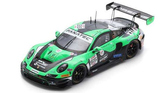 Spark Model - PORSCHE 911 GT3 R N.55 24 H SPA 2024 RAPPANGE-BLOM-NAKKEN-NOUET 1:43 - Cod. SB802