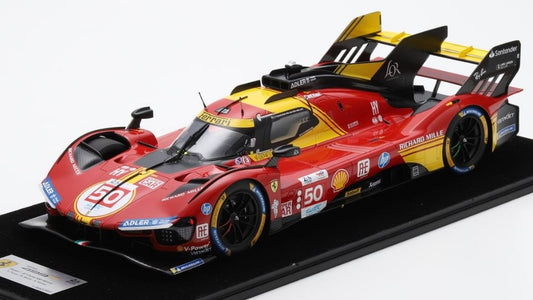 Looksmart - FERRARI 499P N.50 WINN.LE MANS 2024 FUOCO-MOLINA-NIELSEN 1:12 - Cod. LS1211