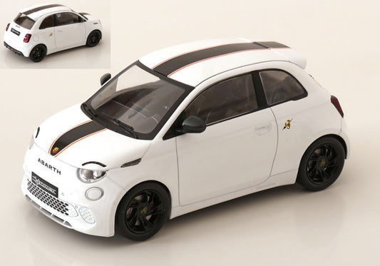 Modelcargroup - FIAT 500e ABARTH 2024 WHITE 1:18 - Cod. MCG18497