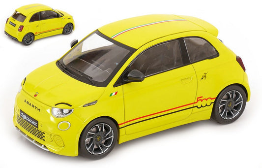 Modelcargroup - FIAT 500e ABARTH 2024 YELLOW 1:18 - Cod. MCG18498