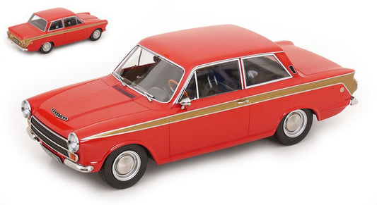 Modelcargroup - FORD LOTUS CORTINA MKI 1966 RED/GOLD 1:18 - Cod. MCG18532
