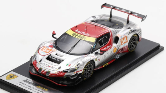 Looksmart - FERRARI 296 GT3 N.54 LE MANS 2024 FLOHR-CASTELLACCI-RIGON 1:43 - Cod. LSLM189