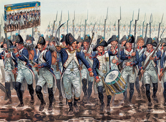 Italeri - FRENCH INFANTRY 1800-1805 KIT 1:72 - Cod. IT6092
