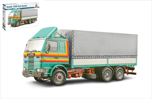 Italeri - SCANIA 142H 6x2 CANVAS KIT 1:24 - Cod. IT90762