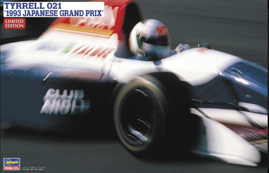 Hasegawa - TYRRELL 021 JAPANESE GRAND PRIX 1993 KIT 1:24 - Cod. HA20738
