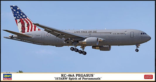 Hasegawa - KC-46A PEGASUS 157ARW SPIRIT OF POTSMOUTH KIT 1:200 - Cod. HA10865