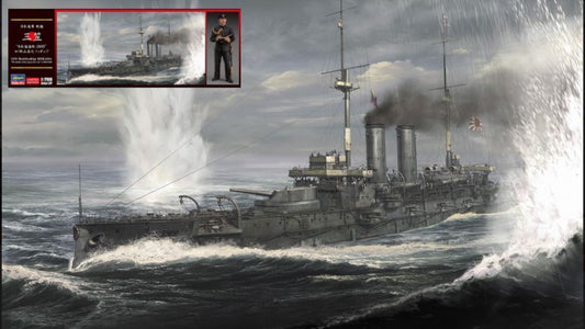 Hasegawa - IJN MIKASA SCHLACHT INDER JAPANISCHEN SEE 1905 KIT 1:700 - Cod. HA30071