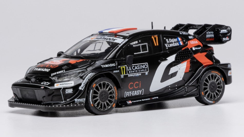 Ixo Model - TOYOTA GR YARIS N.17 RALLY1 MONTE CARLO 2025 OGIER-LANDAIS 1:43 - Cod. RAM972A