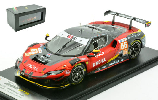 Looksmart - FERRARI 296 GT3 N.66 LE MANS 2024 PETROBELLI-TEN VOORDE-YOLUC 1:43 - Cod. LSLM188