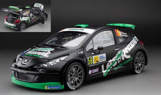 Sunstar - PEUGEOT 207 S2000 N.58 MONZA RALLY SHOW 2013 C.BREEN-S.MARSHALL 1:18 - Cod. SS5441